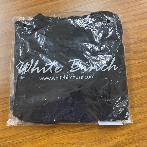 New White Birch Mock Neck Dress With Built In Shorts (Black) Sz XL - Picture 9 of 10